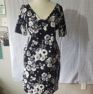 Black Floral Dress